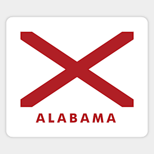 Alabama State Flag Magnet